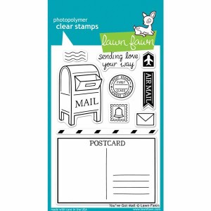 Lawn Fawn You've Got Mail Stamp Set