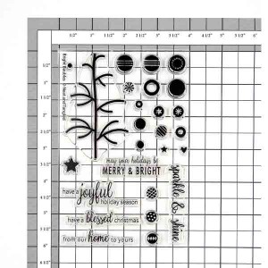 Neat & Tangled Bright Baubles Stamp Set class=
