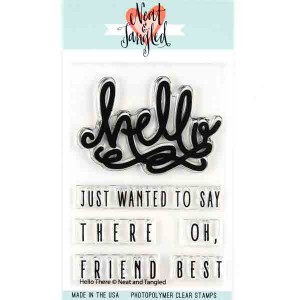 Neat & Tangled Hello There Stamp Set