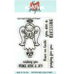 Neat & Tangled Little Angel Stamp Set