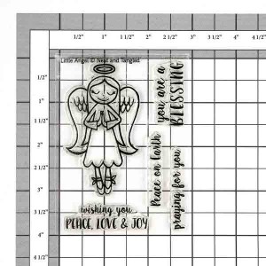 Neat & Tangled Little Angel Stamp Set class=
