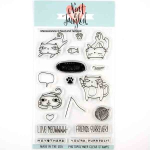 Neat & Tangled Meowwwww Stamp Set