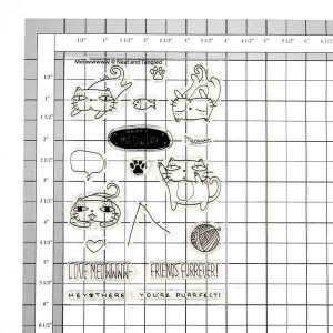 Neat & Tangled Meowwwww Stamp Set class=