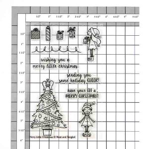Neat & Tangled Merry Little Christmas Stamp Set class=
