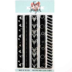 Neat & Tangled On The Strip Border Stamps