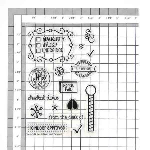 Neat & Tangled Santa's Notes Stamp Set class=