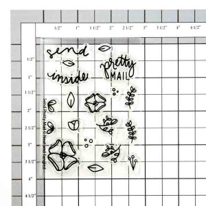 Neat & Tangled Send Pretty Mail Stamp Set <span style="color:red;">Blemished</span> class=