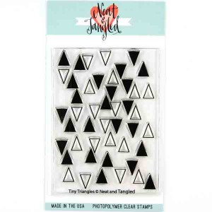 Neat & Tangled Tiny Triangles Stamp