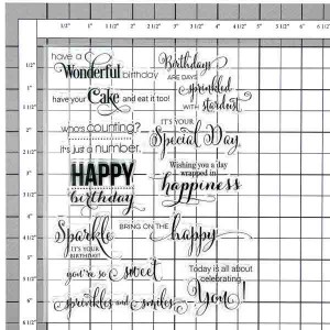 Penny Black Sprinkles and Smiles Stamp Set class=