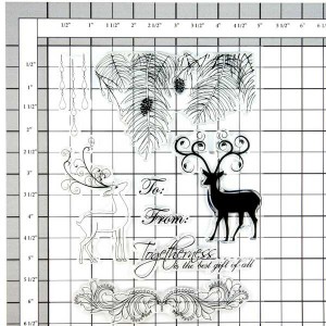 Penny Black Regal Reindeers Stamp Set class=