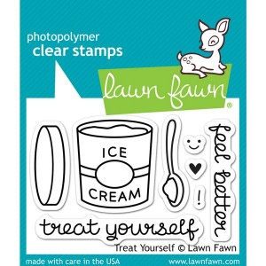 Lawn Fawn Treat Yourself Stamp Set