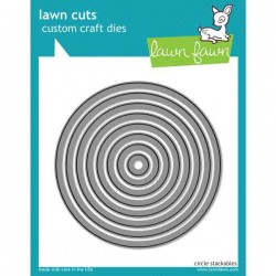 Lawn Fawn Circle Stackables Lawn Cuts