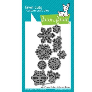 Lawn Fawn Mini Snowflakes Lawn Cuts