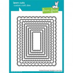 Lawn Fawn Scalloped Rectangle Stackables