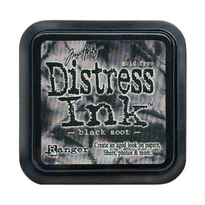 Tim Holtz Distress Ink Pad - Black Soot