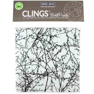 Hero Arts Branches Bold Prints Background Stamp