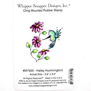 Whipper Snapper Hailey Hummingbird Stamp
