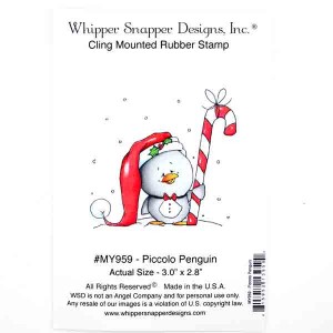 Whipper Snapper Piccolo Penguin Stamp