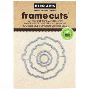 Hero Arts Graphic Flowers Frame Cuts