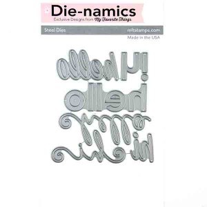 Happy Hellos Die-namics class=