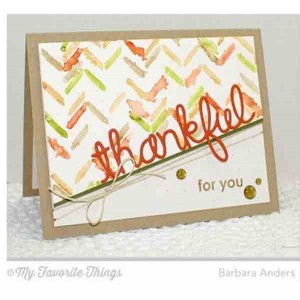 My Favorite Things Scattered Bars Mix-able Stencil class=