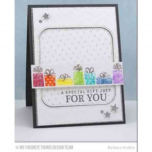 My Favorite Things Small Chevron Stripes Stencil class=