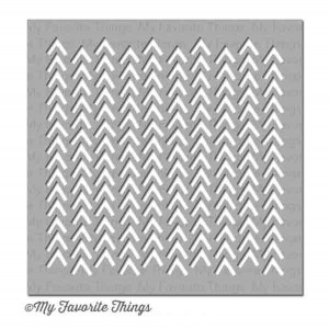 My Favorite Things Wonky Chevron Mix-ables Stencil