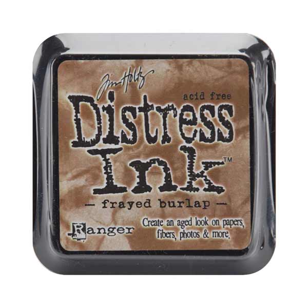 Distress Mini Ink Pad-Frayed Burlap