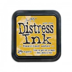Tim Holtz Distress Ink Pad - Fossilized Amber