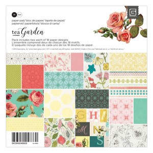 Tea Garden 6" x 6" Paper Pak