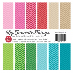 Fresh Squeezed Chevron Paper Pack