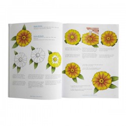 Copic Coloring Flowers Book