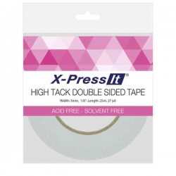 Double Sided Tape High Tack - 3mm (1/8") wide