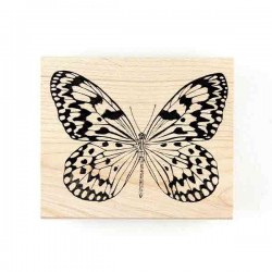 Judikins Butterfly #3 Rubber Stamp