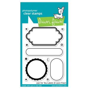 Lawn Fawn Just For You Labels Stamp Set