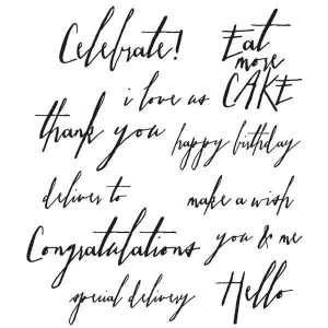 Handwritten Sentiments by Tim Holtz class=
