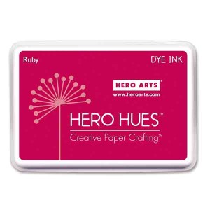 Ruby Hero Hues Dye Ink Pad