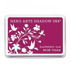 Raspberry Jam Hero Arts Shadow Ink Pad, Mid-tone