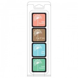 Hero Arts Quiet Morning Ink Cubes, 4 pack cubes