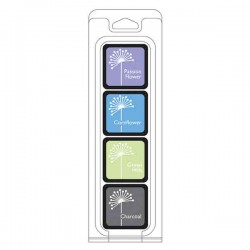 Hero Arts Field Notes Ink Cubes, 4 pack cubes