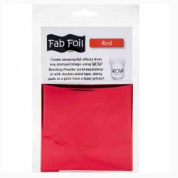 WOW! Red Fab Foil