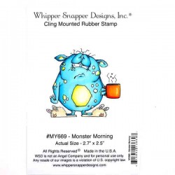 Whipper Snapper Monster Morning Stamp