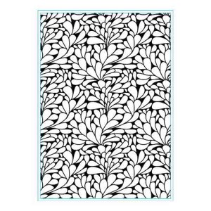Elizabeth Craft Designs Swirly Curves Embossing Folder class=