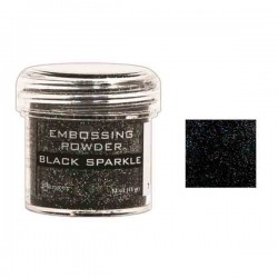 Ranger Black Sparkle Embossing Powder