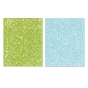 Sizzix Textured Impressions Embossing Folders - Bohemian Lace class=