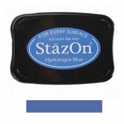 Hydrangrea Blue StazOn Solvent Ink Pad