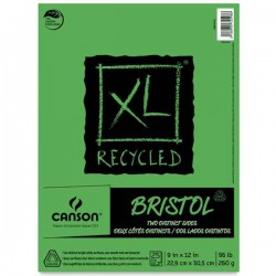 Canson XL Recycled Bristol Pad