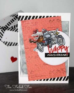Handmade Motorcycle Sidecar card