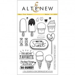 Altenew Way Too Sweet Stamp Set