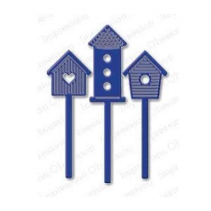 Impression Obsession Birdhouse Die Set class=